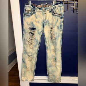 Men’s Rock Revival Jean Size 38X32